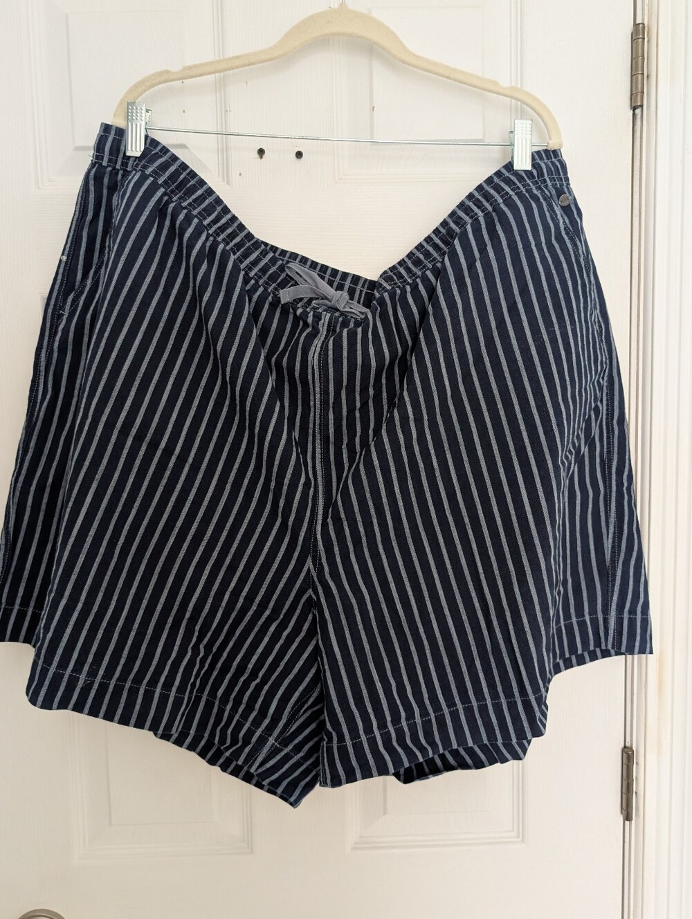 LL Bean Navy Cotton Shorts